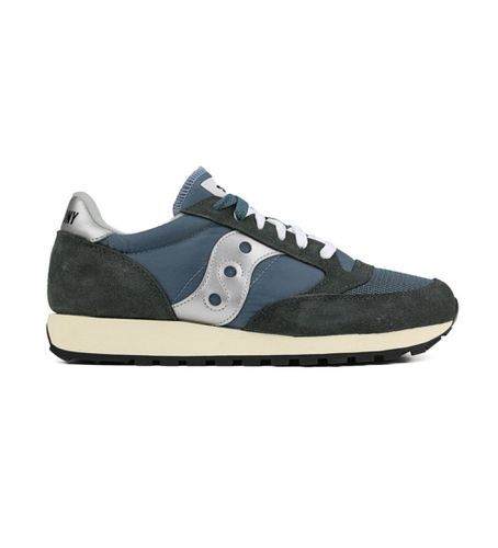 S70368-4 Original Vintage Jazz Original Vintage Leather Sneakers (44), Cuir, Bleu, Plat, Lacets, Casuel - Saucony - Modalova