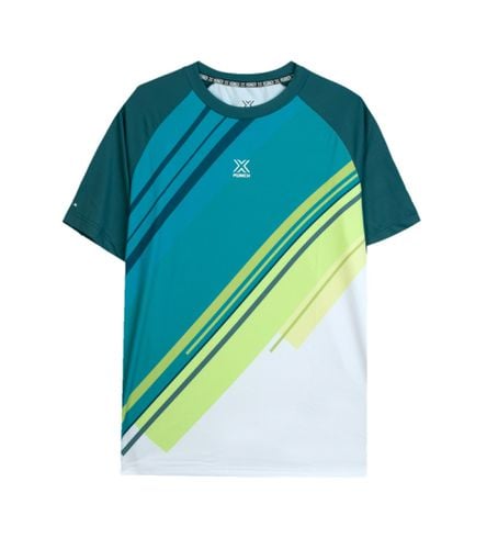 T-shirt à rayures vertes (L), Sport, Tennis/Padel, Multisport, Polyamide, Manche courte - Munich - Modalova