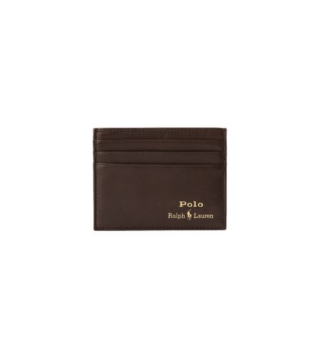 Porte-cartes étroit en cuir Suffolk (OSFA), Marron, Casuel - Polo Ralph Lauren - Modalova