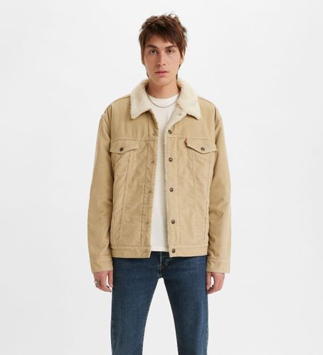 Veste de camionneur Type 3 Sherpa marron (XS), Casuel, Coton, Manche longue - Levi's - Modalova