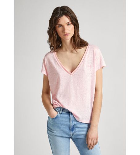 PL505855 T-shirt à col en V (XS), Casuel, Coton, Manche courte - Pepe Jeans - Modalova