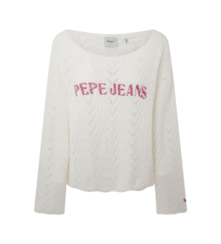 PL702143 Pull Giannina (M), Casuel, Coton, Manche longue - Pepe Jeans - Modalova