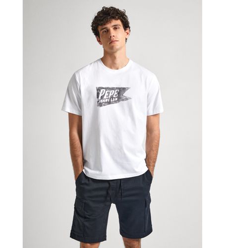 PM509401 T-shirt Single Cardiff (XS), Casuel, Coton, Manche courte, Durable - Pepe Jeans - Modalova