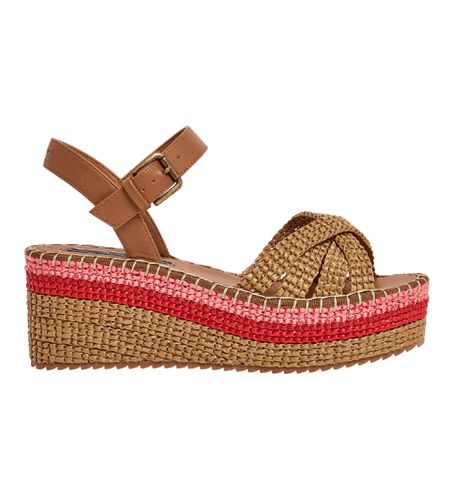 PLS90656 Sandales Witney Colors marron - Hauteur du talon 7,3cm (36), 5 à 8 cm, Boucle, Casuel - Pepe Jeans - Modalova