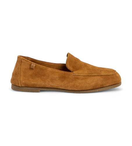 Mocassins en cuir N5509 Marron Croché (36), Plat, Aucun, Casuel - El Naturalista - Modalova