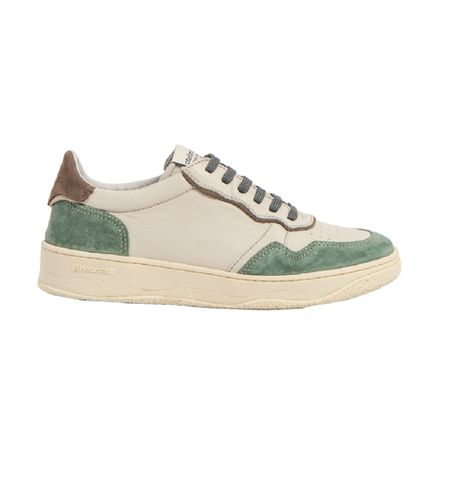 Unisex. 2584012C3005_0MU Baskets en cuir N5840 Geo off (41), Blanc, Plat, Lacets, Casuel - El Naturalista - Modalova