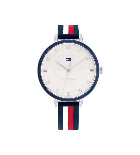 Montre analogique Acier blanc (OSFA), Casuel, Silicone, Laisse - Tommy Hilfiger - Modalova