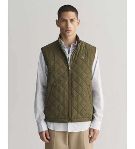 Gilet coupe-vent matelassé (S), Casuel, Classique, Polyester, Sans manches / bretelles - Gant - Modalova