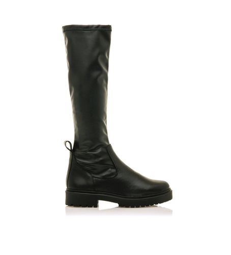 Lilou Leather Boots (36), Cuir, 3 à 5 cm, Fermeture éclair, Casuel - MTNG - Modalova