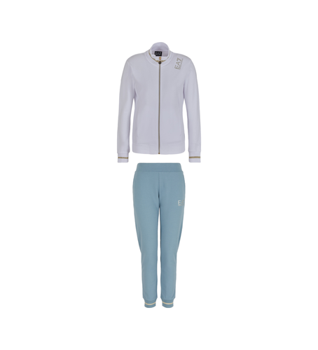 DTV51_TJTXZ Tracksuit Core Lady en coton stretch (L), Casuel, Sport, Multisport, Manche longue - EA7 - Modalova