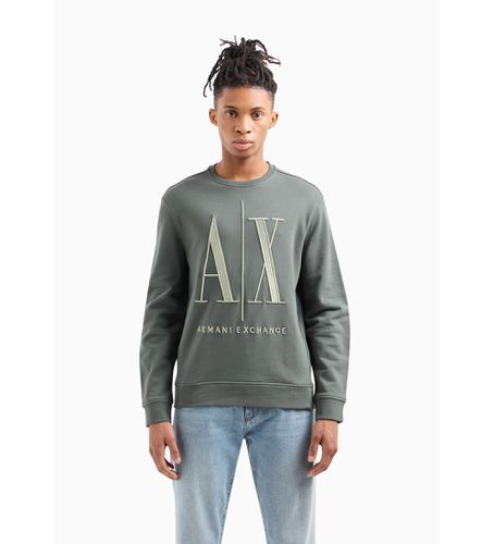 NZMPAZJ1ZZ7802 Sweat urbain (L), Casuel, Coton, Manche longue - Armani Exchange - Modalova