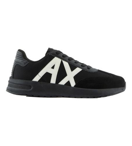 XUX071XV527M217 Baskets Noirs Caoutchouc (44), Plat, Lacets, Casuel - Armani Exchange - Modalova