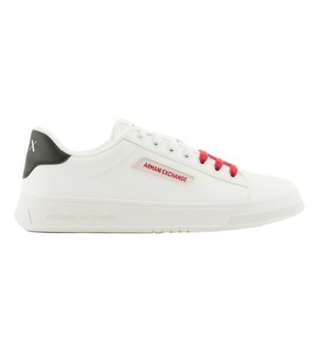 XUX203XV805K488 Trainers Plain (44), Blanc, Plat, Lacets, Casuel - Armani Exchange - Modalova