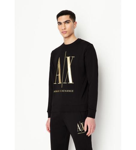 NZMPQZJ1ZZ1200 Sweat-shirt avec logo (L), Casuel, Coton - Armani Exchange - Modalova