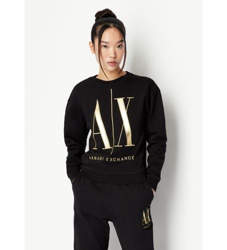 NYM07YJ68Z1200 Sweatshirt Ax (S), Casuel, Coton, Manche longue - Armani Exchange - Modalova