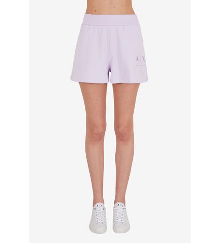 DYS71YJFDZ1354 Short Plain lilas (L), Casuel, Violet, Coton - Armani Exchange - Modalova