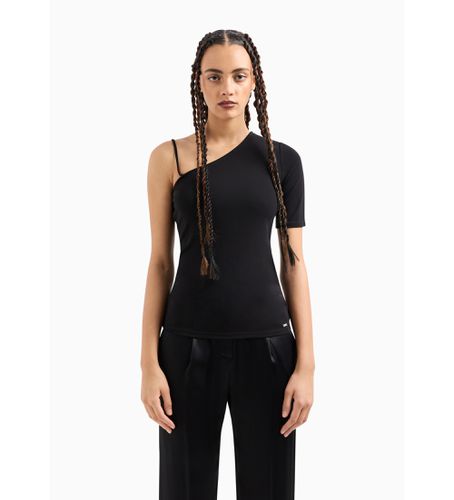 DYMEKYJEAZ1200 Top décolleté (L), Casuel, Viscose, Manche courte - Armani Exchange - Modalova