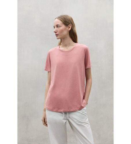 MCWGATSLAKE00824S24-668 T-shirt Lake (XS), Casuel, Rose, Manche courte, Le coton biologique, Durable - ECOALF - Modalova