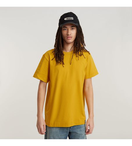 D23471-C784-8171 Essential Loose Mustard T-shirt (XS), Casuel, Manche courte, Moutarde, Le coton biologique, Durable - G-Star - Modalova