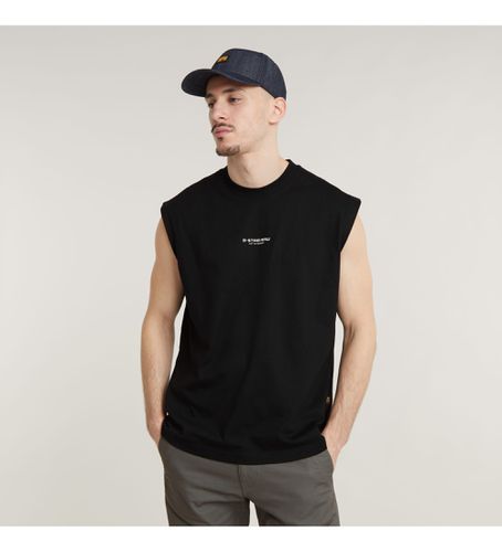 D24567-C336-6484 Boxy Sleeveless T-shirt (XS), Noir, Casuel, Sans manches / bretelles, Le coton biologique, Durable - G-Star - Modalova