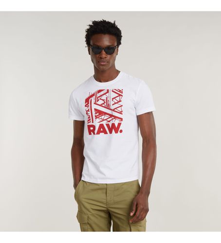 D24685-C506-110 T-shirt Raw Construction (XS), Casuel, Coton, Manche courte, Durable - G-Star - Modalova