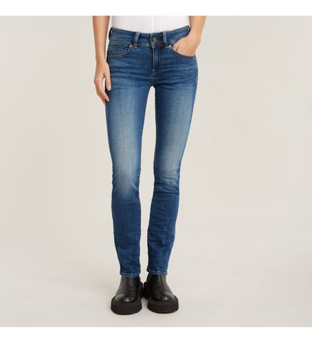 D07145-8968-6028 Jeans Midge Straight (23/28), Bleu, Casuel, Coton, Denim - G-Star - Modalova