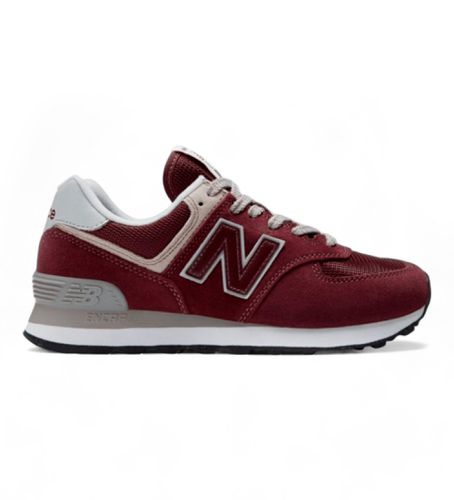 WL574V3 Trainers 574 Core maroon (35), Plat, Lacets, Casuel, Grenat - New Balance - Modalova