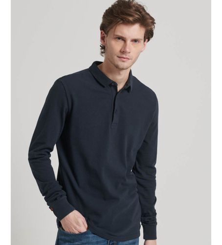 M1110380A Polo à manches longues en coton piqué (XXL), Casuel, Manche courte, Manche longue - Superdry - Modalova