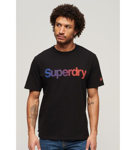 M6010804A T-shirt ample avec logo Core (S), Casuel, Manche courte, Le coton biologique, Durable - Superdry - Modalova