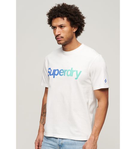 M6010804A T-shirt ample avec logo Core (M), Casuel, Manche courte, Le coton biologique, Durable - Superdry - Modalova