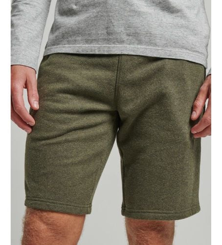 M7110381A Short en maille avec logo Vintage brod (XXL), Casuel, Vert, Coton - Superdry - Modalova