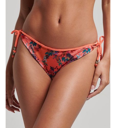 W3010284A Bas de bikini imprimé tropical corail (M), Beachwear, Polister recyclé, Durable - Superdry - Modalova