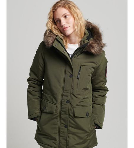 W5010325A Parka à capuche en fausse fourrure Everest (XXS), Casuel, Polyester - Superdry - Modalova