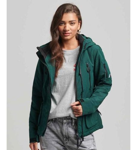 W5011153A Ultimate SD-Windcheater Veste coupe-vent à capuche verte (XS), Casuel, Polyester - Superdry - Modalova