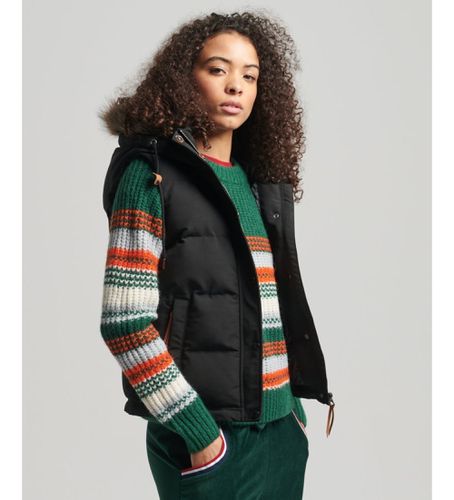 W5011395A Gilet en fourrure synthétique Everest (XS), Casuel, Polyester - Superdry - Modalova