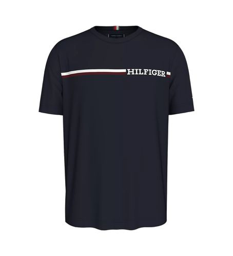 MW0MW36739 T-shirt poitrine (S), Casuel, Coton, Manche courte - Tommy Hilfiger - Modalova