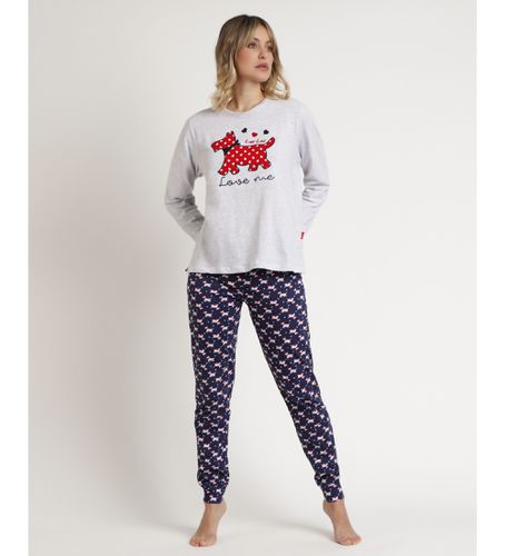 Pyjama à manches longues Lou Lou Love Me (XXL), Homewear, Coton, Manche longue - Admas - Modalova