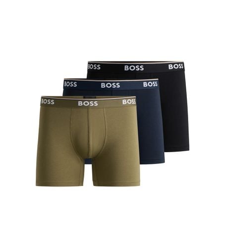 Pack 3 Boxers Power , navy, (S), Noir, Homewear, Vert, Coton, Marine - BOSS - Modalova