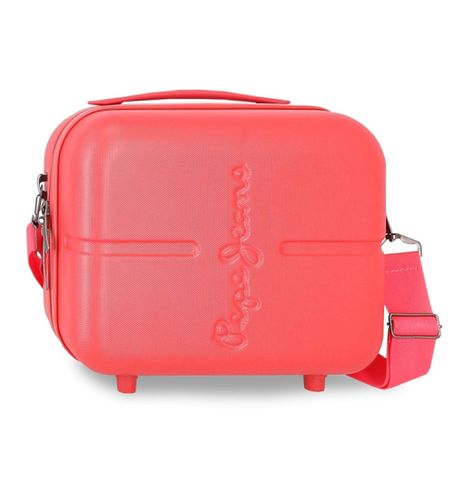 Unisex. 768392D Mallette de toilette trolley en ABS, couleur corail (OSFA), Casuel, ABS/Polycarbonate - Pepe Jeans - Modalova