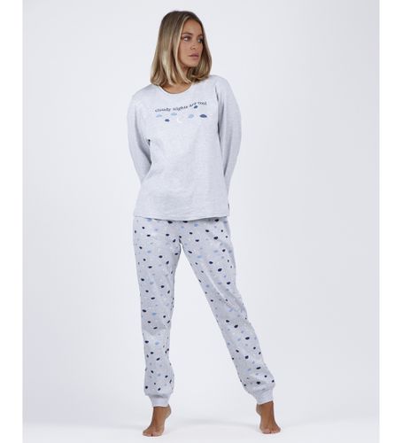 Pyjama à manches longues Cloudy Nights (M), Homewear, Coton, Manche longue - Admas - Modalova