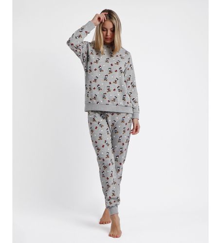 Pyjama à manches longues imprimé croquis (S), Homewear, Coton, Polyester, Manche longue - Disney - Modalova