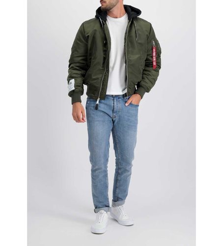 Veste Ma-1 Zhp verte (S), Casuel, Nylon, Manche longue - ALPHA INDUSTRIES - Modalova