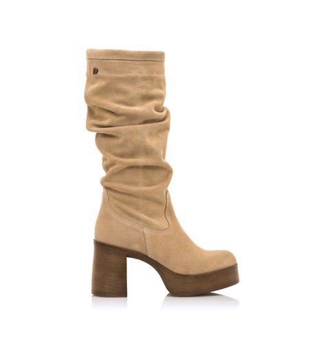 Bottes en cuir des années 60 - Hauteur du talon 8cm (36), 5 à 8 cm, Fermeture éclair, Casuel - Mustang - Modalova