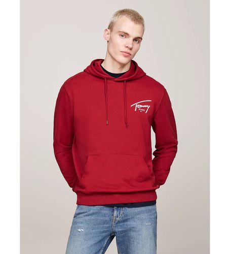 DM0DM19229 Sweat-shirt avec logo Tommy signature (S), Casuel, Le coton biologique, Durable - Tommy Jeans - Modalova