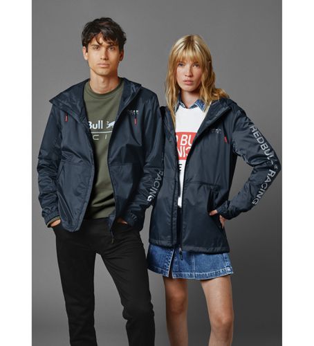 Bull Racing x Pepe Jeans unisex. RU400004 Veste Rbr Logo (S), Bleu, Casuel, Sport, Polyamide, Marine - Red Bull Racing x Pepe Jeans - Modalova