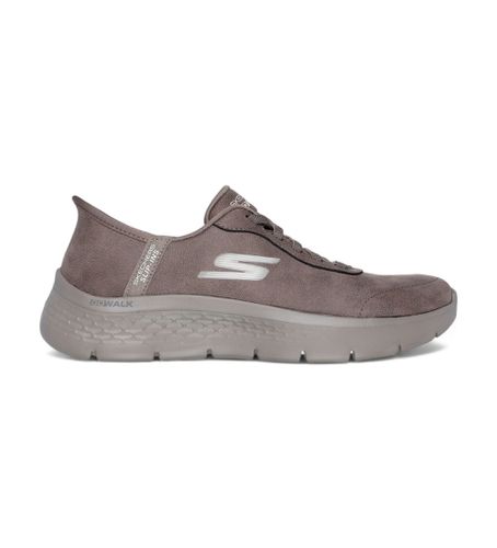 Baskets Go Walk Flex Mali en cuir marron (36), Plat, Aucun, Casuel - Skechers - Modalova