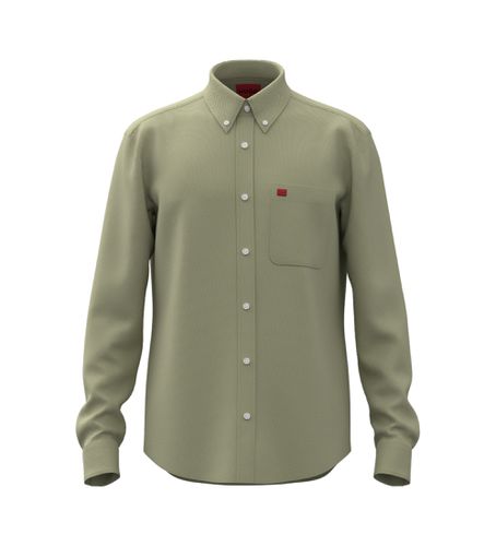 Chemise verte Evito (L), Casuel, Coton, Manche longue - HUGO - Modalova