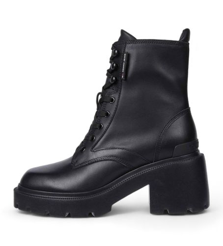 EN0EN02640 Bottines City (37), Cuir, 5 à 8 cm, Fermeture éclair, Casuel - Tommy Jeans - Modalova