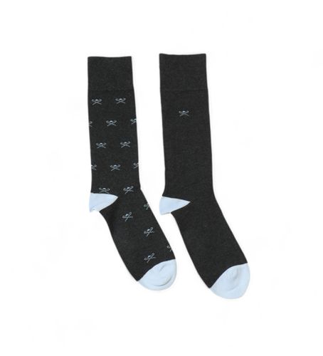 HMU30110 Lot de 2 paires de chaussettes Icon grises (M-L), Homewear, Coton - Hackett London - Modalova