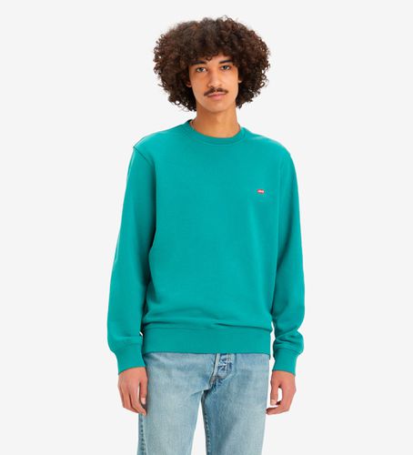 Sweat original (S), Casuel, Coton, Manche longue, Turquoise - Levi's - Modalova